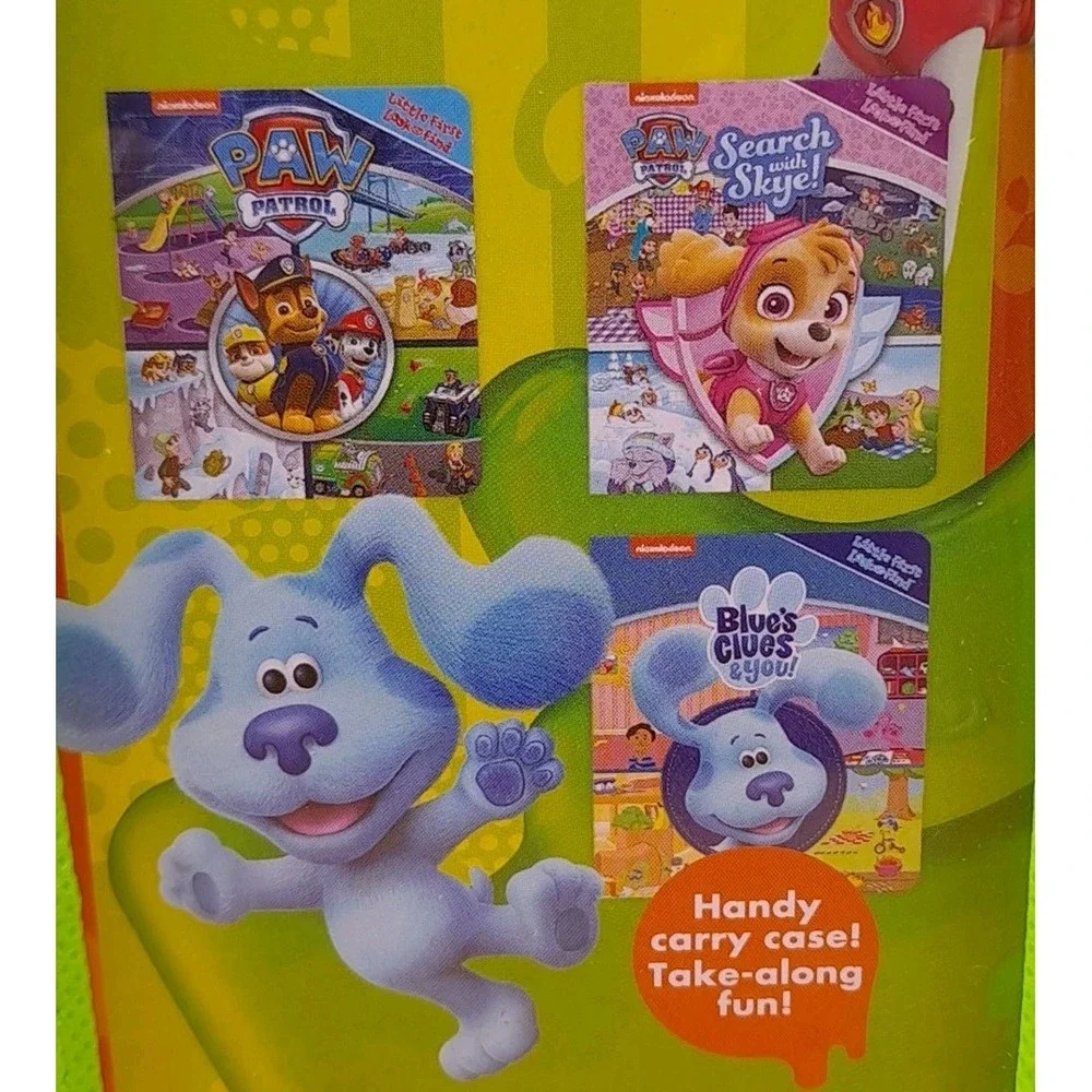 NWT Nickelodeon Little First Look & Find 3 Books ~ Blues Clues, Paw Patrol, Skye